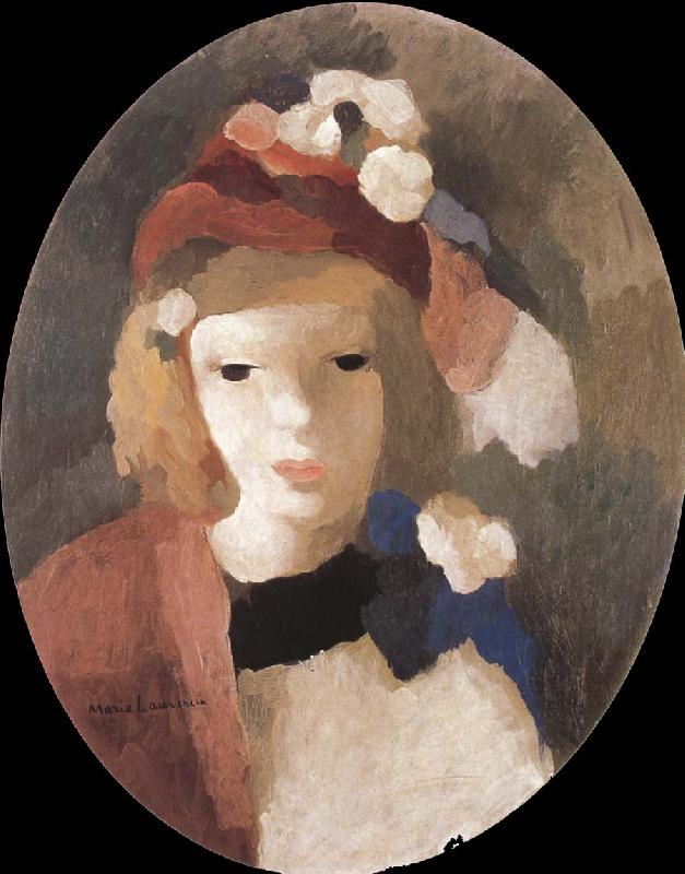 Marie Laurencin Bust of younger female oil painting image